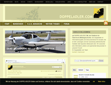 Tablet Screenshot of doppeladler.com