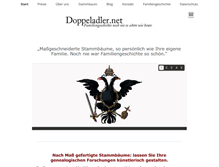 Tablet Screenshot of doppeladler.net